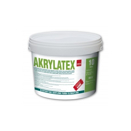 AKRYLATEX 5L Dyspersyjna, akrylowa farba do malowania elementów betonowych i cokołów